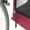 Foldable Bicycle Trailer for Dogs - Red