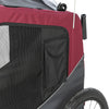 Foldable Bicycle Trailer for Dogs - Red