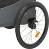 Foldable Bicycle Trailer for Dogs - Red