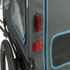 Foldable Bicycle Trailer for Dogs - Blue