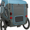 Foldable Bicycle Trailer for Dogs - Blue