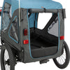 Foldable Bicycle Trailer for Dogs - Blue