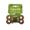 Wiggle & Wander Bamboo Chew - Small Dog Bone