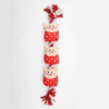 Wiggle & Wander Christmas Dog Toy - Snuggle and Tug Piggies