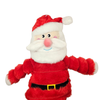 Wiggle & Wander Christmas Dog Toy - Jolly Santa Bubble