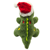 Wiggle & Wander Christmas Dog Toy - Tinsel T-Rex