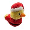 Wiggle & Wander Christmas Dog Toy - Jingle Santa Duck