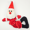 Wiggle & Wander Christmas Dog Toy - Jolly Santa Bungee