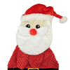 Wiggle & Wander Christmas Dog Toy - Jolly Santa Crinkle