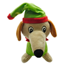 Wiggle & Wander Christmas Dog Toy - Jingle Sausage Elf