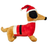 Wiggle & Wander Christmas Dog Toy - Jolly Sausage Dog