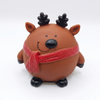 Wiggle & Wander Christmas Dog Toy - Pippin Elk Vinyl