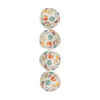 Cat Toy Balls - Multi Colour Print - 4 pack