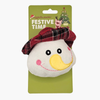 Wiggle & Wander Christmas Cat Toy - Festive Tartan Snowman