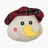 Wiggle & Wander Christmas Cat Toy - Festive Tartan Snowman