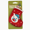 Wiggle & Wander Christmas Cat Toy - Festive Stocking Bear