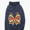 Wiggle & Wander Christmas Jumper - Twinkle Bow Navy