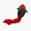 Wiggle & Wander Christmas Cat Toy - Festive Tartan Mouse