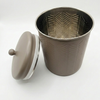 Alice & Co - Treat Jar - Chevron Brown