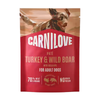 Carnilove Pouch - Turkey & Wild Boar with Rosehips