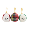 Christmas Cat Toy - Festive Bauble Trio