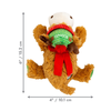 Christmas KONG - Cozie - Reindeer - Green Hat - Dog Toy