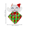 Christmas KONG - Crackles Santa Kitty - Catnip Cat Toy -  Argyle
