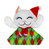 Christmas KONG - Crackles Santa Kitty - Catnip Cat Toy -  Argyle