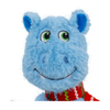 Christmas KONG - Knots Belly - Hippo Red Scarf