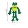 Christmas KONG - Knots - Bow Tie Frog