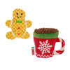 Christmas KONG - Scrattles - Gingerbread Man - Hot Chocolate -  2 Pack