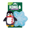 Christmas KONG - Scrattles - Penguin & Snowflake -  2 Pack