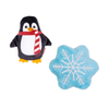Christmas KONG - Scrattles - Penguin & Snowflake -  2 Pack