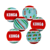 Christmas KONG Squeakair - Tennis Balls