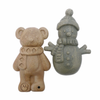 Christmas Small Pets - Veggie Burst Snowman & Teddy Duo