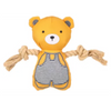 Flamingo Puppy Toy - Britty Bear with Rope