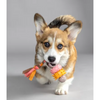 Flamingo Puppy Toy - Bunty Nubs Ring