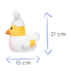 Fuzzyard Plush Dog Toy - Easter Duck