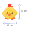 Fuzzyard Plush Dog Toy - Hen-Rietta