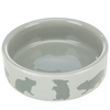 Ceramic Bowl with Motif Hamsters