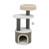 Marco Cat Tree - White & Beige