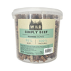 Naturally WILD Simply Dog Treat - Training Bones - Beef