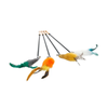 Nouk Cat - Extendable Dangler Bell & Feathers
