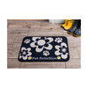 Pet Rebellion - Place Mat - Dinner Mate - Flower Black