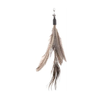 Tyra Cat - Extendable Dangler - Bird Feathers