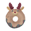 Trixie Christmas Dog Plush Toy - Moose Donut