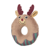 Trixie Christmas Dog Plush Toy - Moose Donut