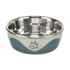 Trixie Stainless Steel Bowl with Plastic Coating