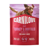 Carnilove Pouch - Turkey & Buffalo with Rose Petals