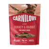 Carnilove Dog Treat - Meat Jerky - Turkey & Rabbit